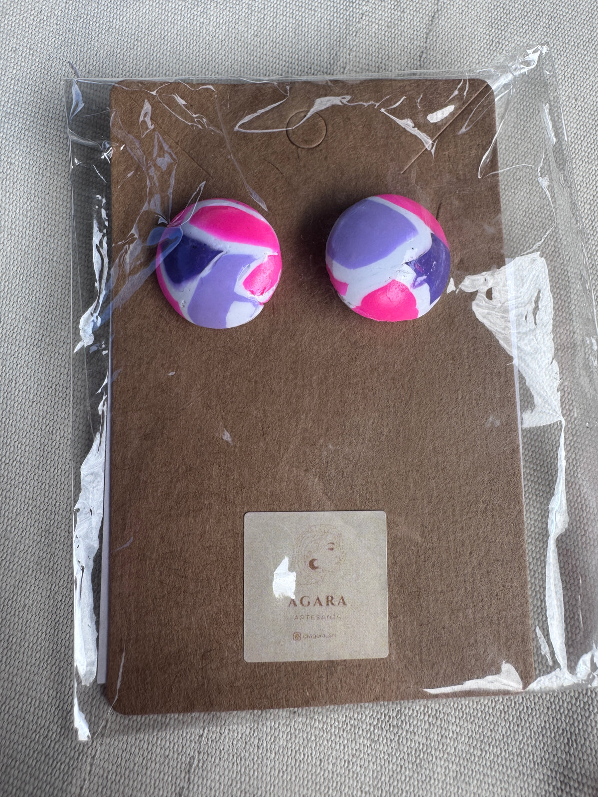 Círculo Mini Rosa/Morado
