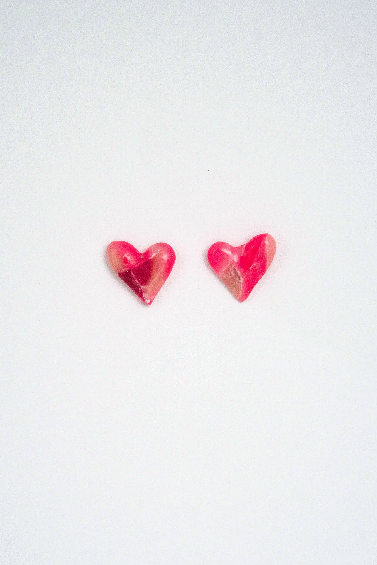 Pendientes Corazón Desdibujado